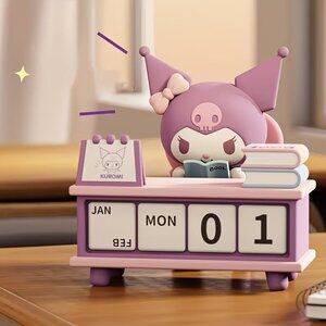 {NEW} Kuromi Bilingual Desk Calendar with Daily View